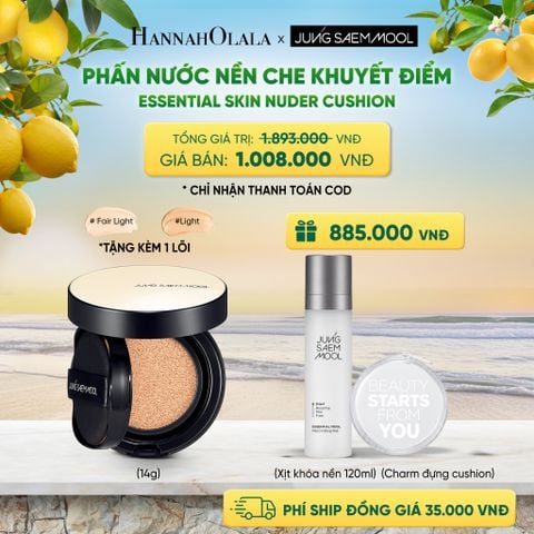  PHẤN NƯỚC NỀN CHE KHUYẾT ĐIỂM ESSENTIAL SKIN NUDER CUSHION 14G (KÈM LÕI) 