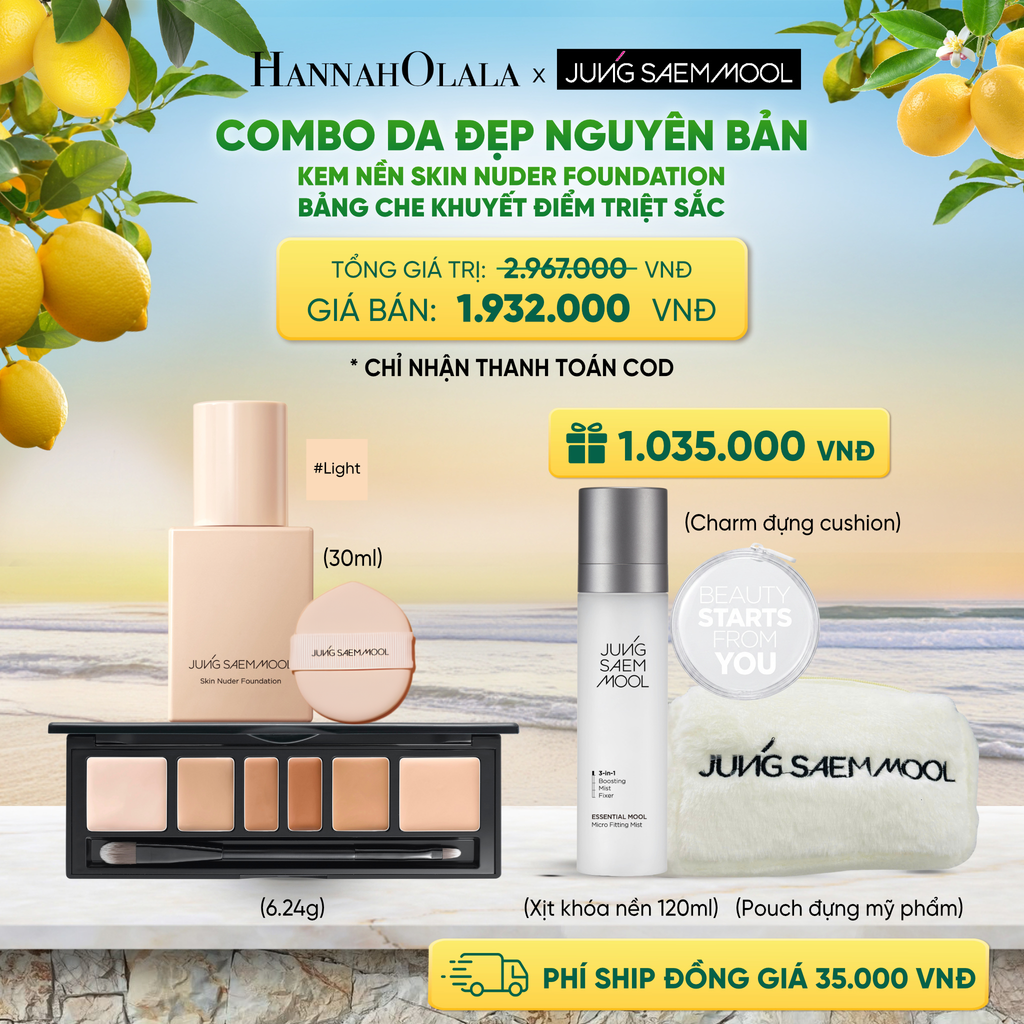  COMBO DA ĐẸP NGUYÊN BẢN 