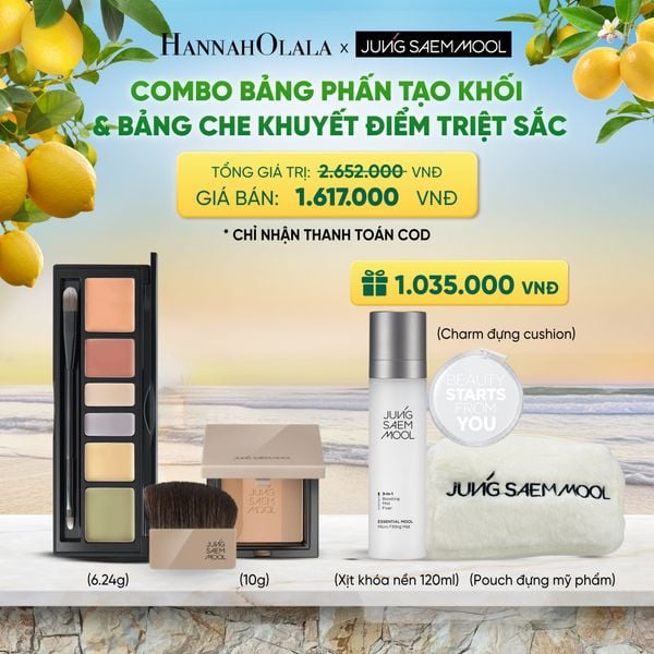  COMBO BẢNG PHẤN TẠO KHỐI & BẢNG CHE KHUYẾT ĐIỂM TRIỆT SẮC - A513 