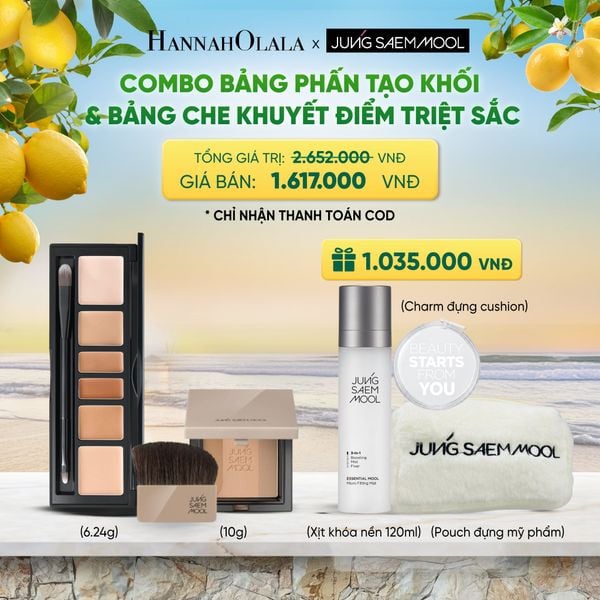  COMBO BẢNG PHẤN TẠO KHỐI & BẢNG CHE KHUYẾT ĐIỂM TRIỆT SẮC - A513 