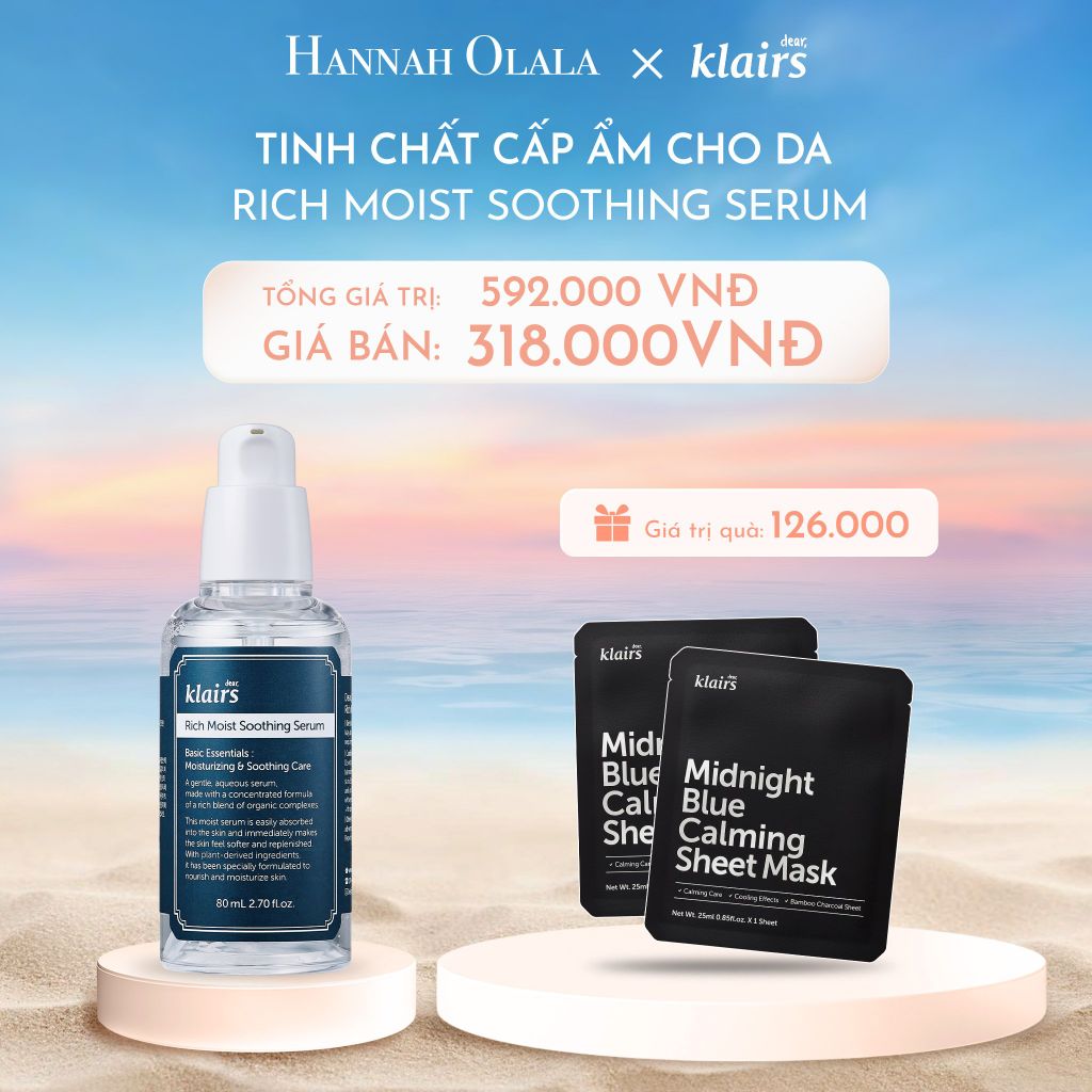  C262_DEAL 5: TINH CHẤT RICH MOIST SOOTHING SERUM 80ML VER 2 