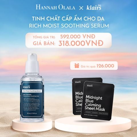  C262_DEAL 5: TINH CHẤT RICH MOIST SOOTHING SERUM 80ML VER 2 