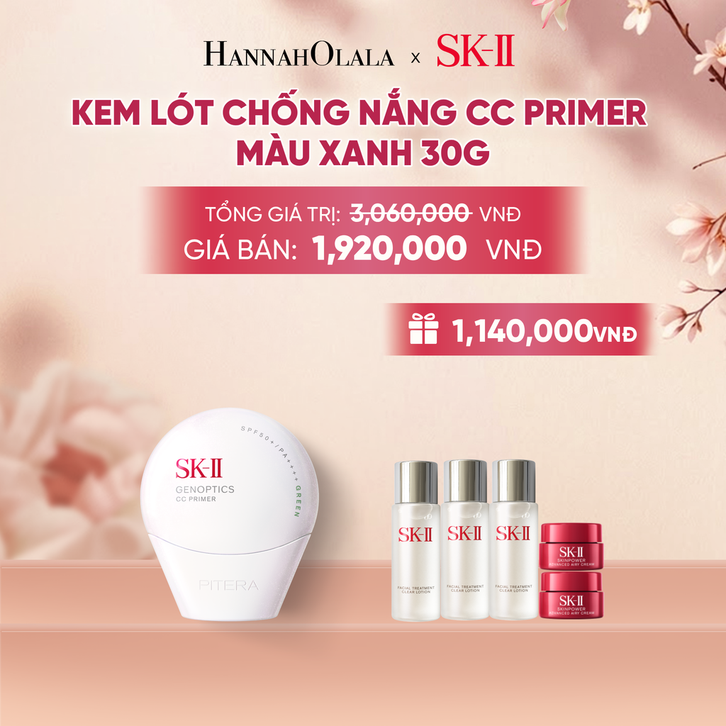  KEM LÓT CHỐNG NẮNG CC PRIMER MÀU GREEN 30G - A2311 