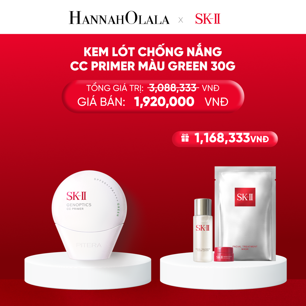  KEM LÓT CHỐNG NẮNG CC PRIMER MÀU GREEN 30G - G30 