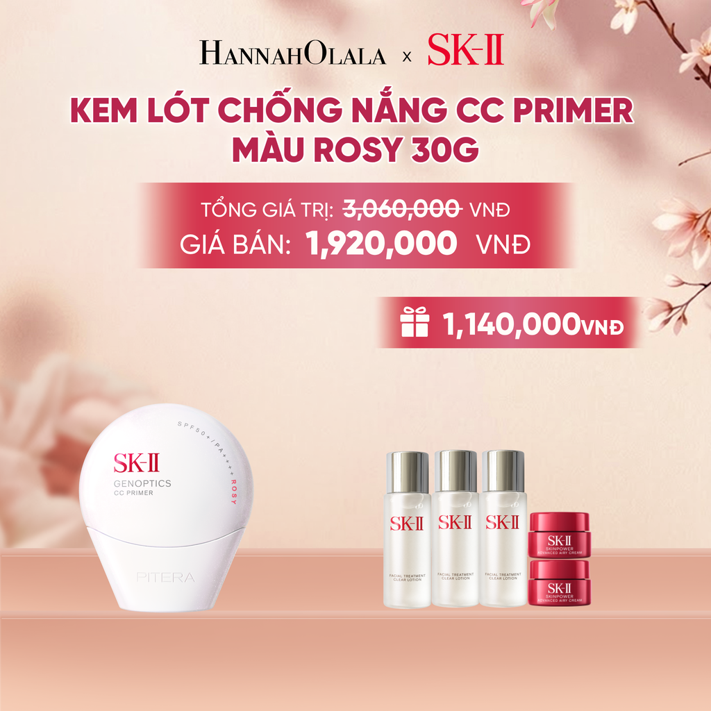  KEM LÓT CHỐNG NẮNG CC PRIMER MÀU ROSY 30G - A810 