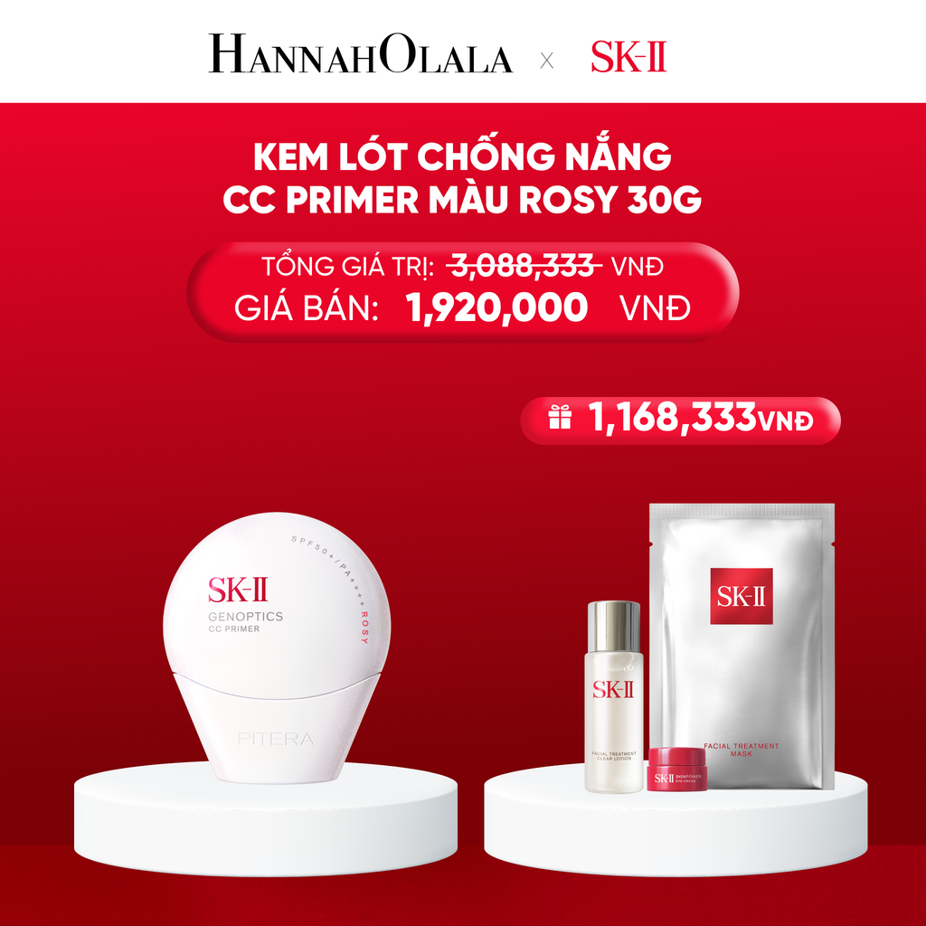  KEM LÓT CHỐNG NẮNG CC PRIMER MÀU ROSY 30G - G20 