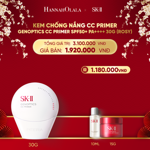  DEAL 11: KEM LÓT CHỐNG NẮNG CC PRIMER MÀU ROSY 30G 