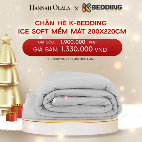  DEAL 2: CHĂN HÈ KBEDDING ICE SOFT MỀM MÁT THOÁNG KHÍ 200X220CM 