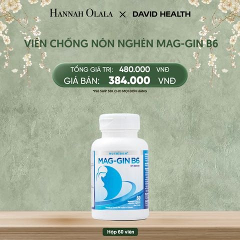  DEAL 7: VIÊN CHỖNG NÔN NGHÉN MAG-GIN B6 (60 VIÊN) 