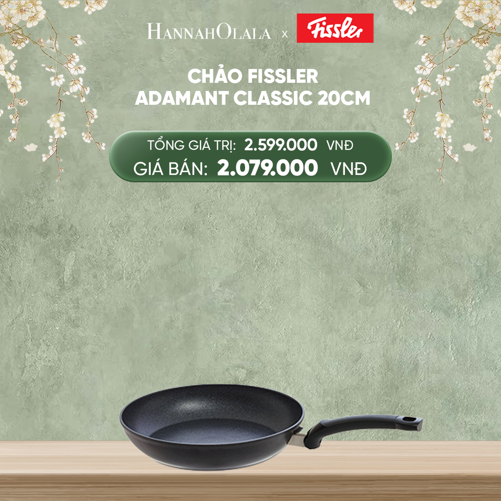  DEAL 1: CHẢO FISSLER ADAMANT CLASSIC 20CM 