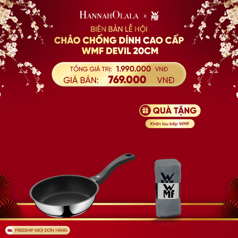  DEAL 4: CHẢO CHỐNG DÍNH CAO CẤP WMF DEVIL 20CM 
