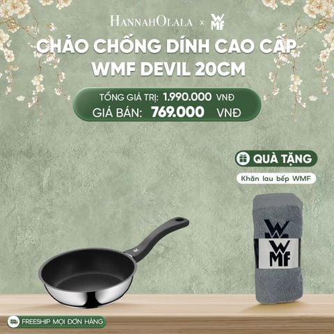  DEAL 4: CHẢO CHỐNG DÍNH CAO CẤP WMF DEVIL 20CM 