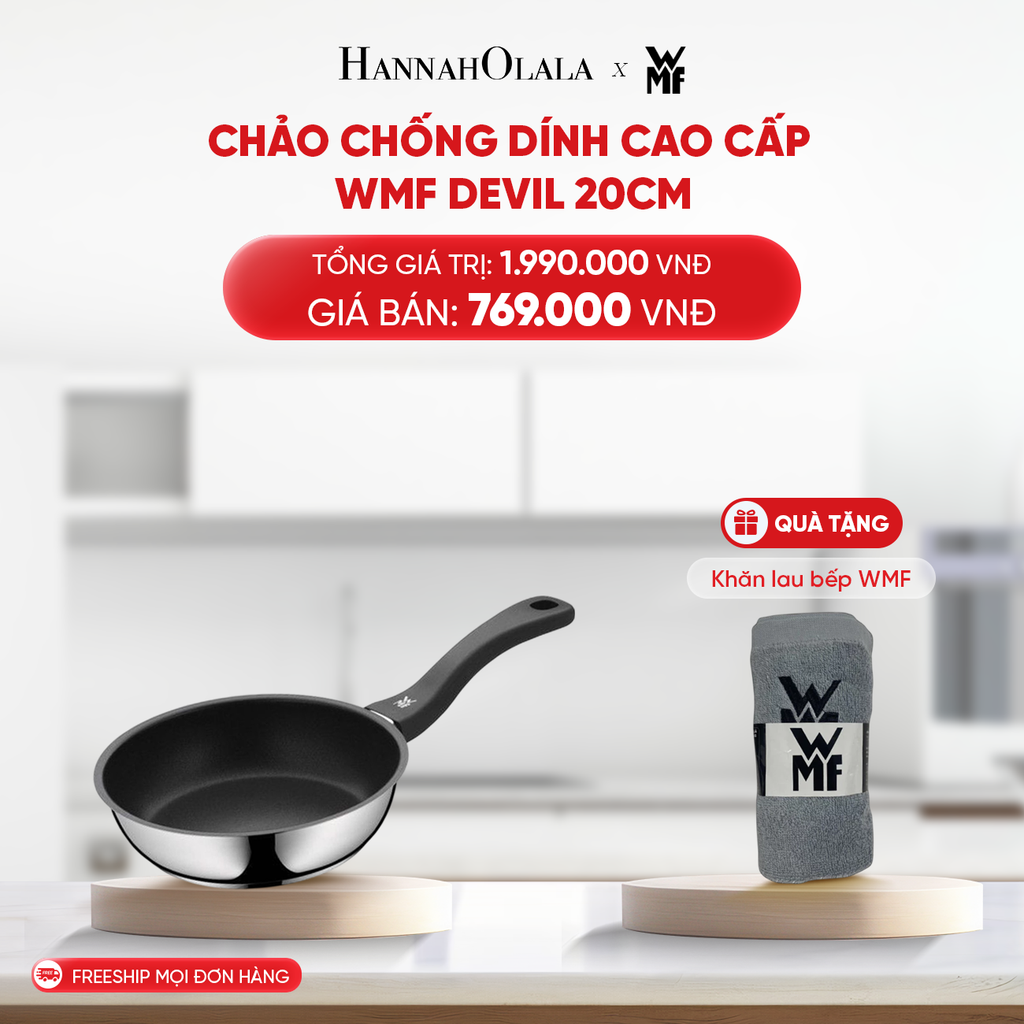  DEAL 4: CHẢO CHỐNG DÍNH CAO CẤP WMF DEVIL 