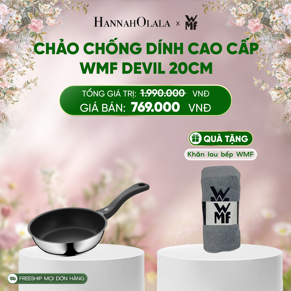  DEAL 4: CHẢO CHỐNG DÍNH CAO CẤP WMF DEVIL 20CM 