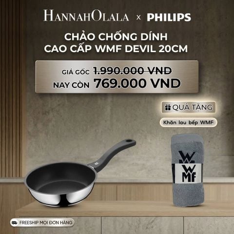  DEAL 4: CHẢO CHỐNG DÍNH CAO CẤP WMF DEVIL 20CM 