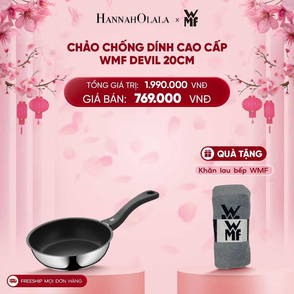  DEAL 4: CHẢO CHỐNG DÍNH CAO CẤP WMF DEVIL 