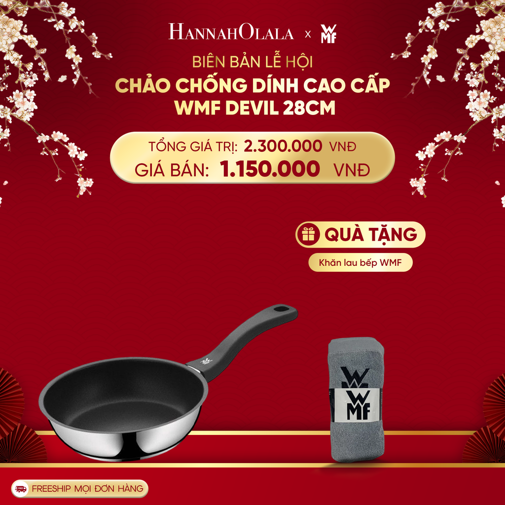  DEAL 5: CHẢO CHỐNG DÍNH CAO CẤP WMF DEVIL 28CM 