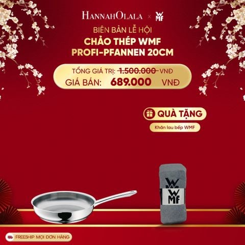  DEAL 1: CHẢO THÉP WMF PROFI-PFANNEN 20CM 