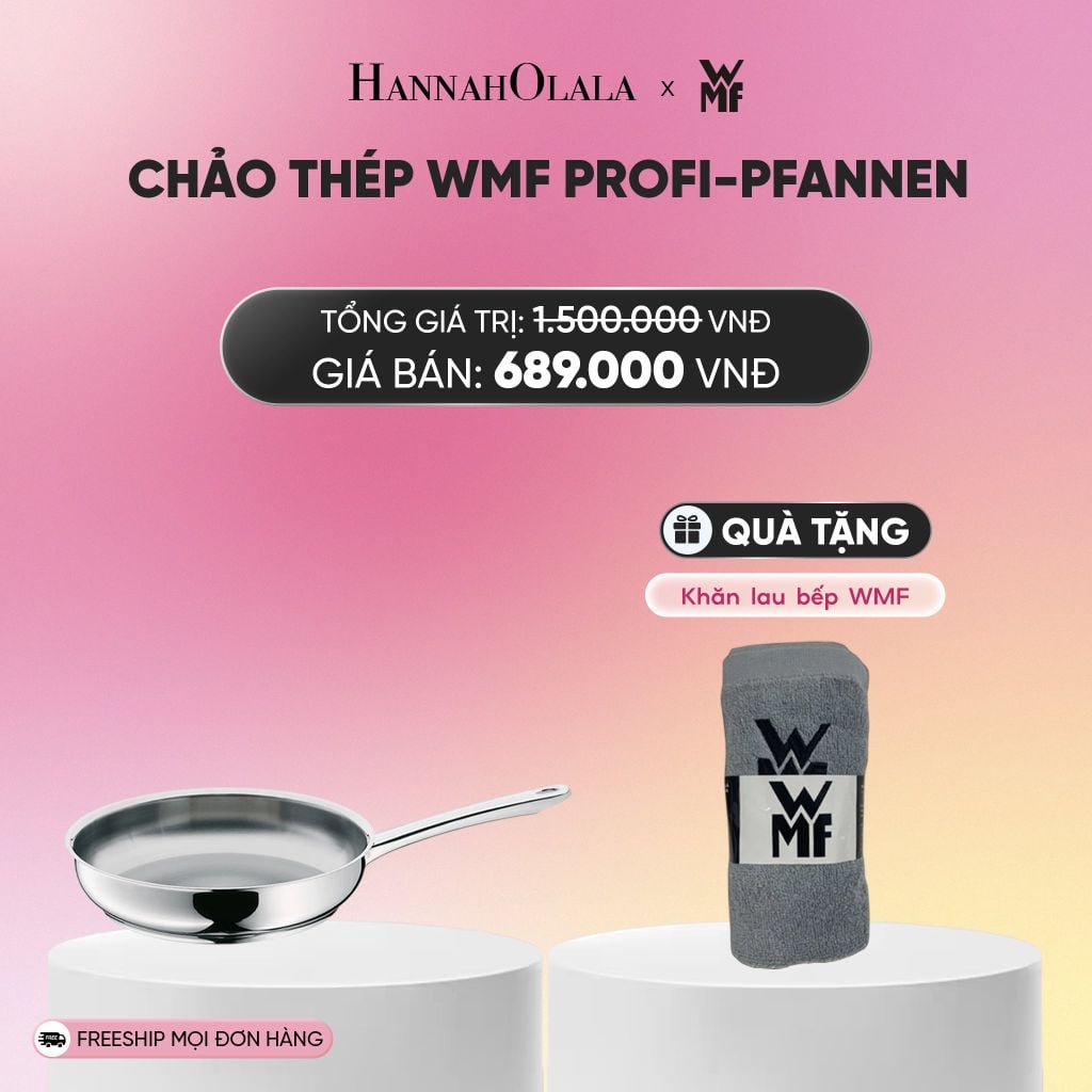  CHẢO THÉP WMF PROFI-PFANNEN_A142 