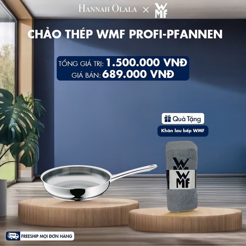 CHẢO THÉP WMF PROFI-PFANNEN 