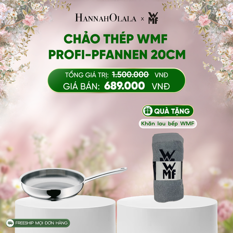  E124_DEAL 1: CHẢO THÉP WMF PROFI-PFANNEN 20CM 