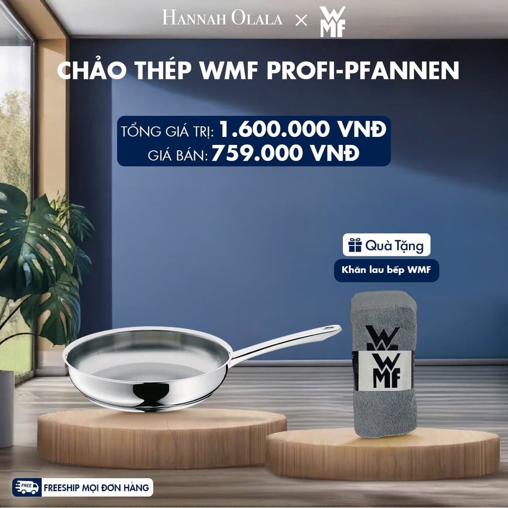  CHẢO THÉP WMF PROFI-PFANNEN 