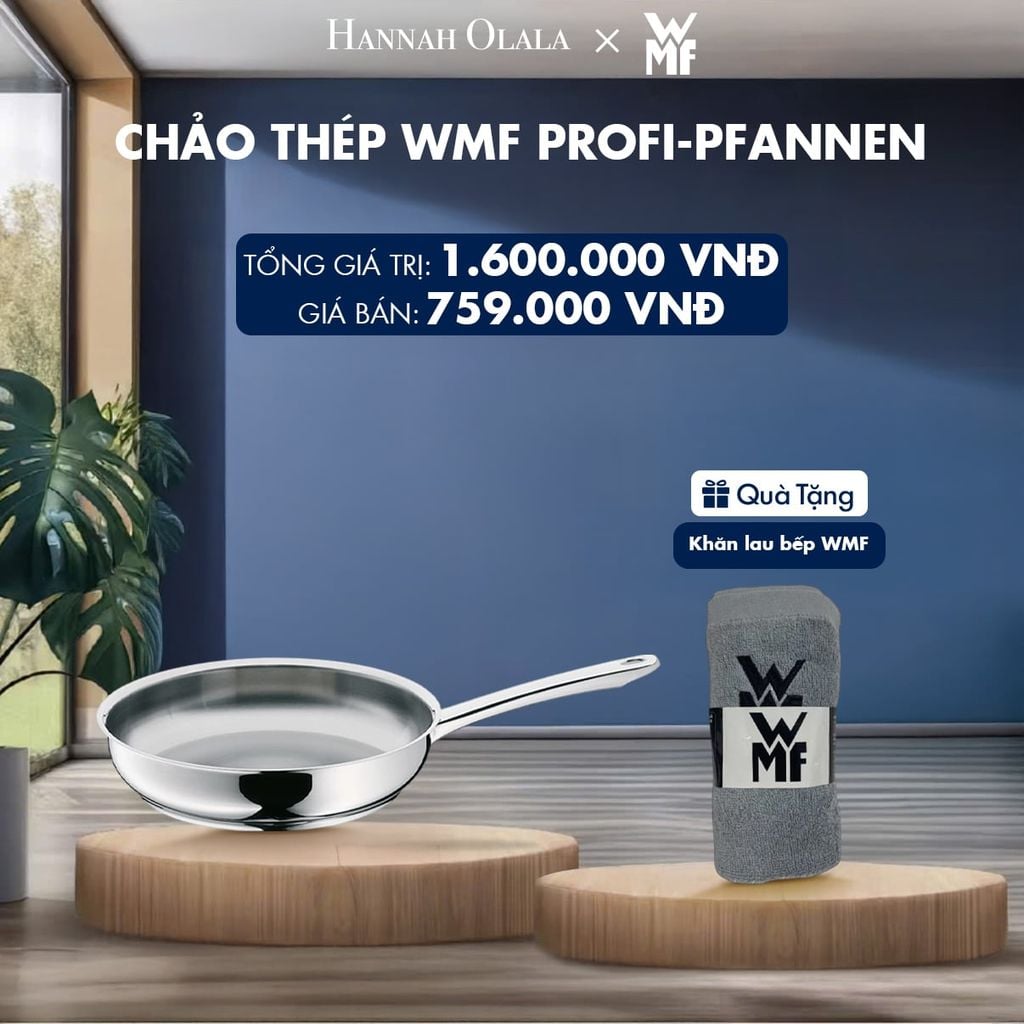  CHẢO THÉP WMF PROFI-PFANNEN - DEAL 1 