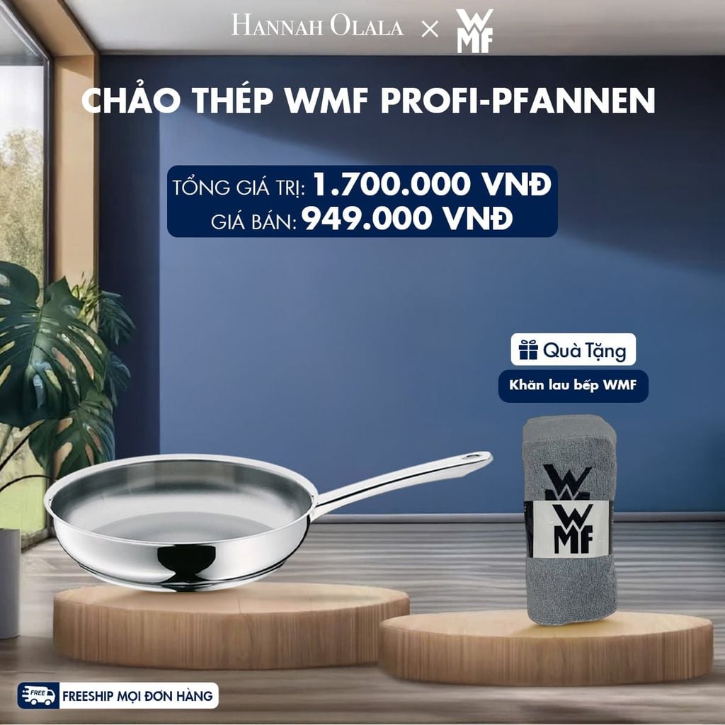  CHẢO THÉP WMF PROFI-PFANNEN 