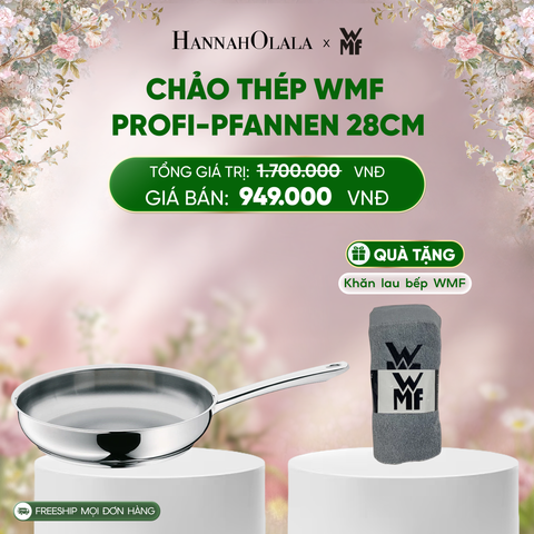  DEAL 3: CHẢO THÉP WMF PROFI-PFANNEN 28CM 