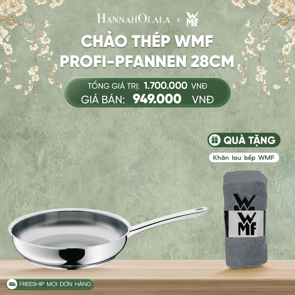  DEAL 3: CHẢO THÉP WMF PROFI-PFANNEN 28CM 