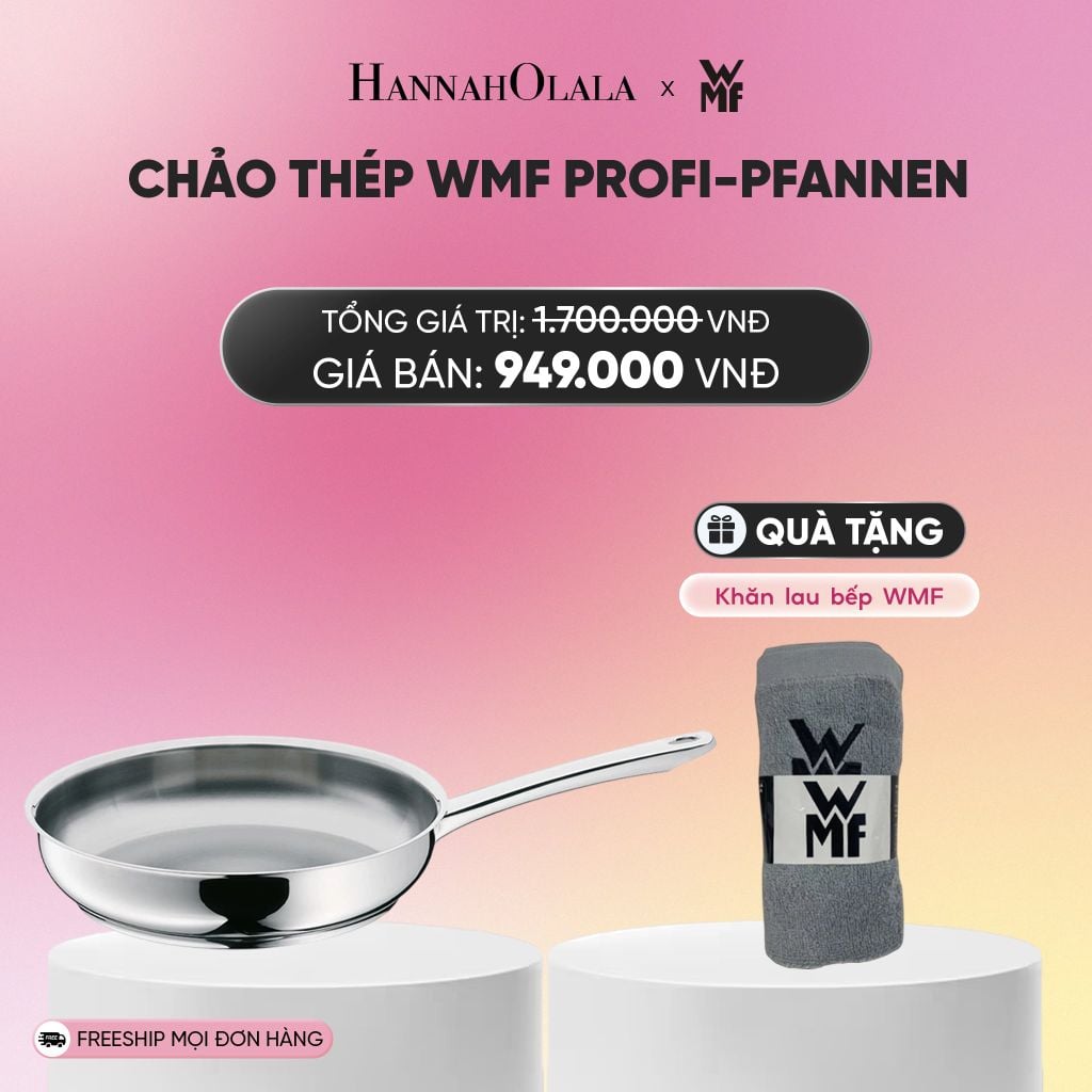  CHẢO THÉP WMF PROFI-PFANNEN_A142 