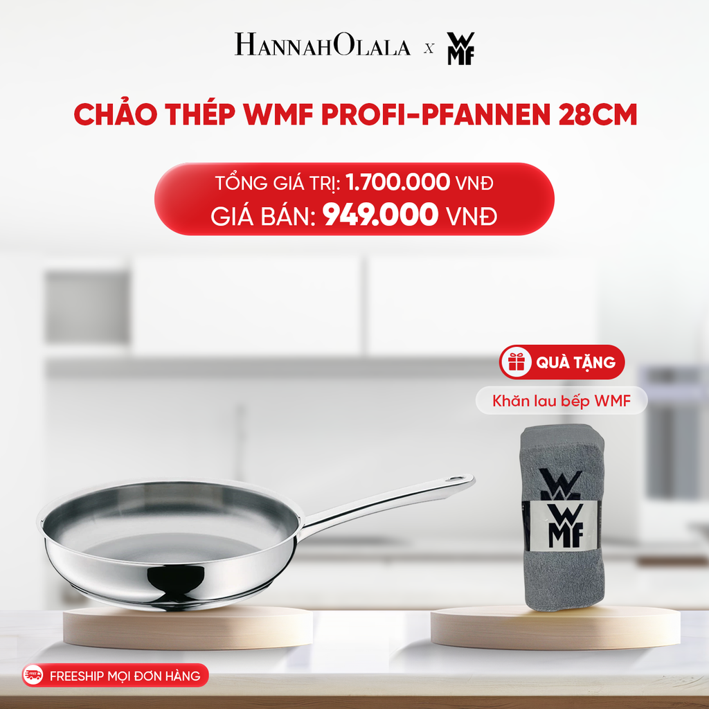  B144_DEAL 1: CHẢO THÉP WMF PROFI-PFANNEN 