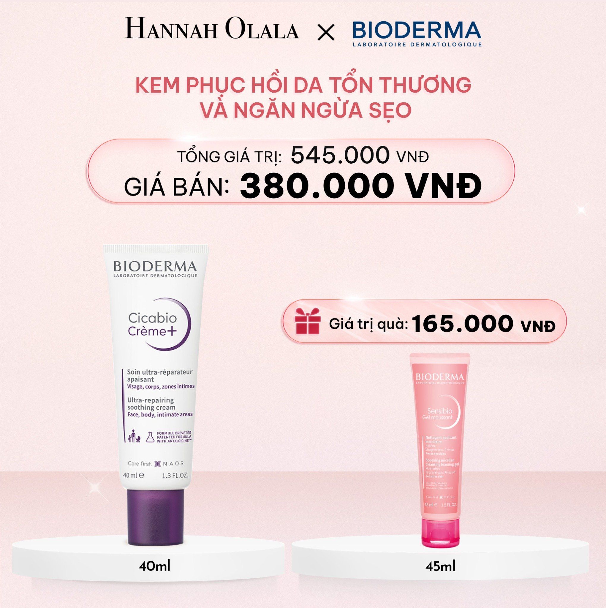  E914_DEAL 9: KEM PHỤC HỒI DA TỔN THƯƠNG VÀ NGĂN NGỪA SẸO 