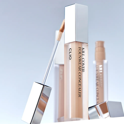  COMBO 2 SẢN PHẨM CLIO: KEM CHE KHUYẾT ĐIỂM + MASCARA CONG MI, CHỐNG TRÔI 