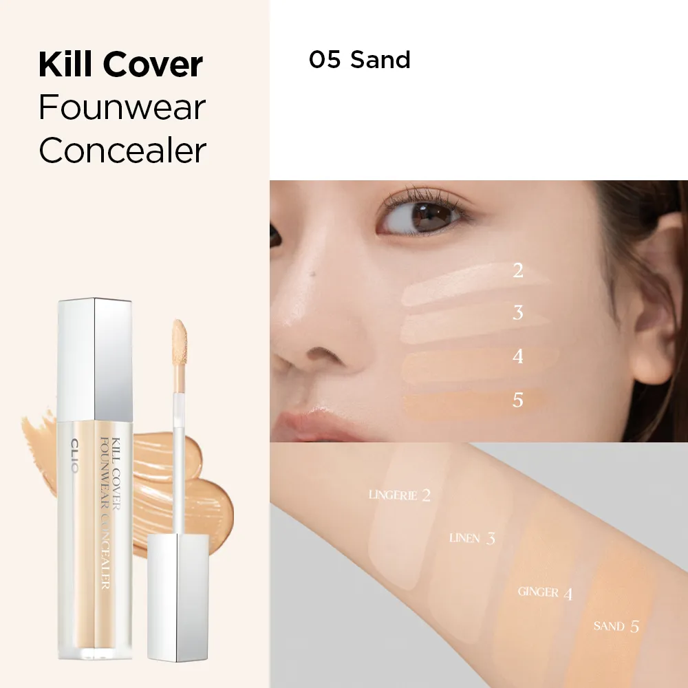  DEAL 8: KEM CHE KHUYẾT ĐIỂM CLIO KILL COVER FOUNWEAR CONCEALER 6G 
