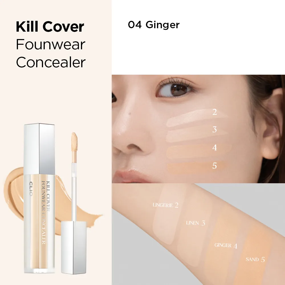  DEAL 6: KEM CHE KHUYẾT ĐIỂM CLIO KILL COVER FOUNWEAR CONCEALER 6G 