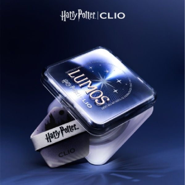  C38_DEAL 1: (PHIÊN BẢN HARRY POTTER) PHẤN NƯỚC CLIO MỎNG NHẸ & CHE KHUYẾT ĐIỂM HOÀN HẢO 15G (TẶNG KÈM LÕI) 