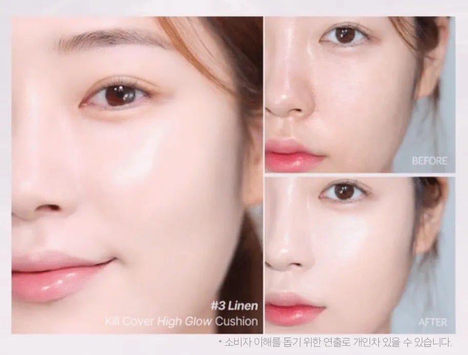  PHẤN NƯỚC CLIO HIỆU ỨNG CĂNG BÓNG HIGH GLOW (TẶNG KÈM LÕI) 