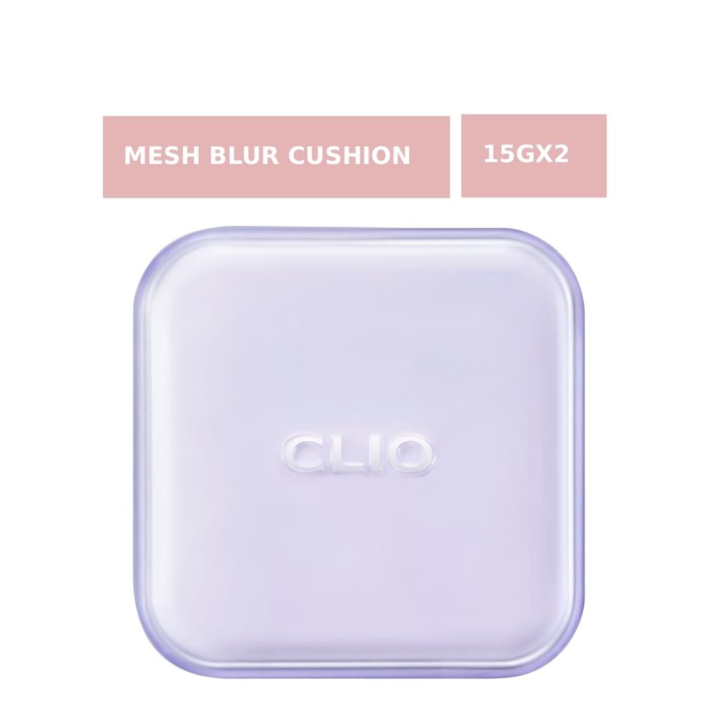  E30_DEAL 1: PHẤN NƯỚC MỊN LÌ, CHE PHỦ LỖ CHÂN LÔNG CLIO KILL COVER MESH BLUR CUSHION (TẶNG KÈM LÕI) 