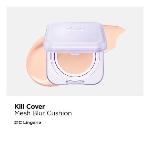  DEAL 1: PHẤN NƯỚC MỊN LÌ, CHE PHỦ LỖ CHÂN LÔNG CLIO KILL COVER MESH BLUR CUSHION (TẶNG KÈM LÕI) 