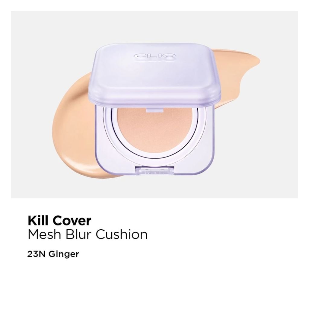  E30_DEAL 1: PHẤN NƯỚC MỊN LÌ, CHE PHỦ LỖ CHÂN LÔNG CLIO KILL COVER MESH BLUR CUSHION (TẶNG KÈM LÕI) 