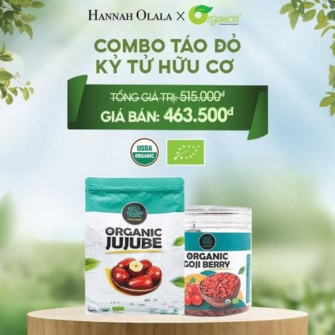  E80_DEAL 9: COMBO TÁO ĐỎ KỶ TỬ HỮU CƠ 