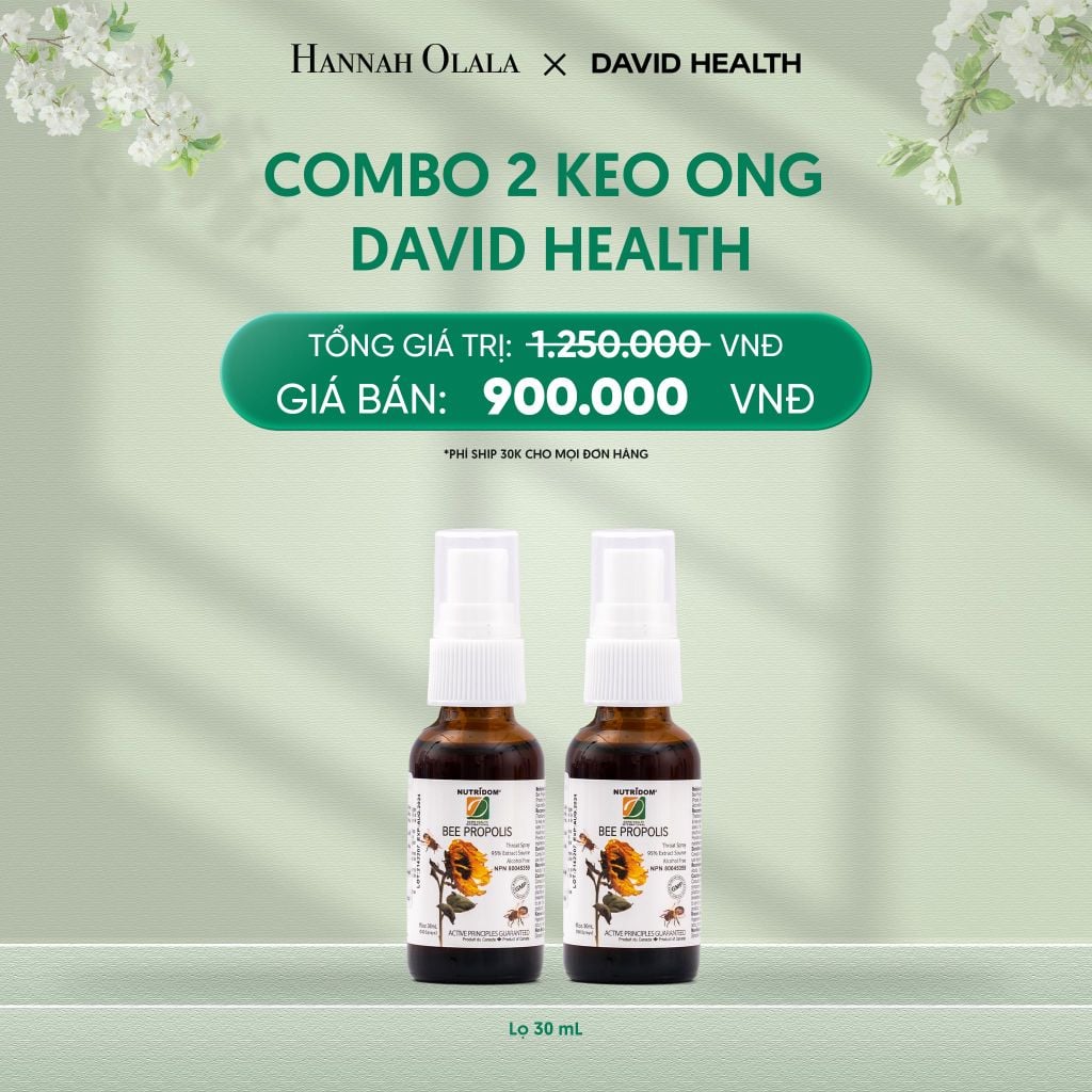  DEAL 8: COMBO 2 KEO ONG BEE PROPOLIS 30ML 