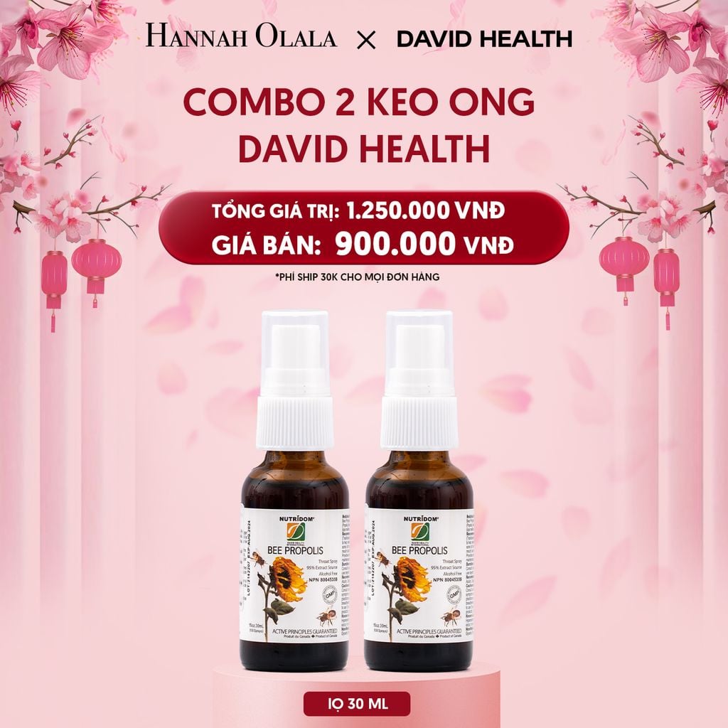  DEAL 8: COMBO 2 KEO ONG BEE PROPOLIS 30ML 