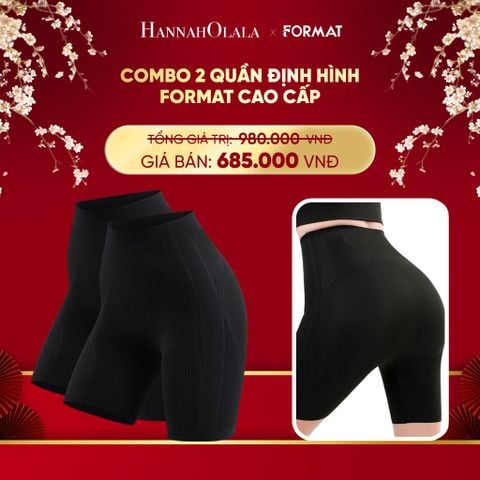  DEAL 5: COMBO 2 QUẦN ĐỊNH HÌNH FORMAT CAO CẤP 
