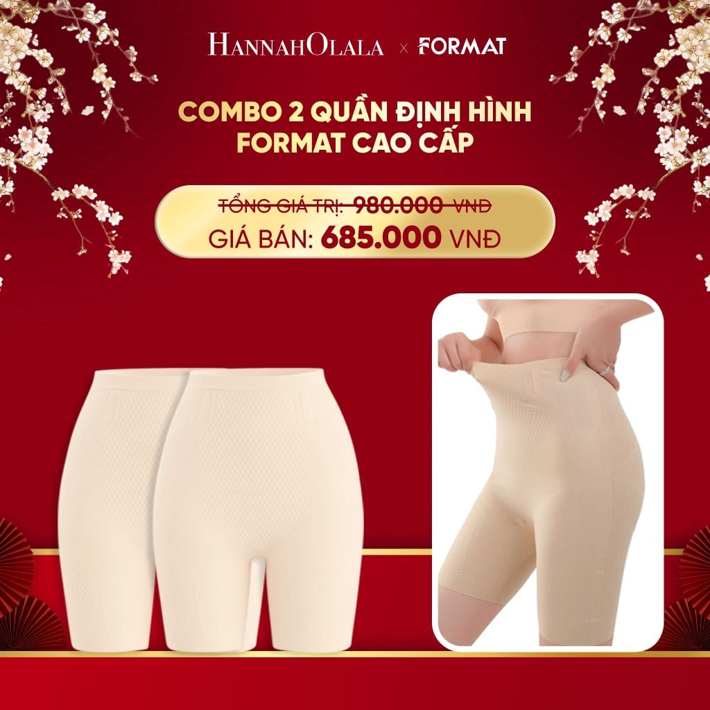  DEAL 5: COMBO 2 QUẦN ĐỊNH HÌNH FORMAT CAO CẤP 