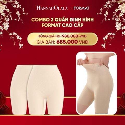  DEAL 5: COMBO 2 QUẦN ĐỊNH HÌNH FORMAT CAO CẤP 