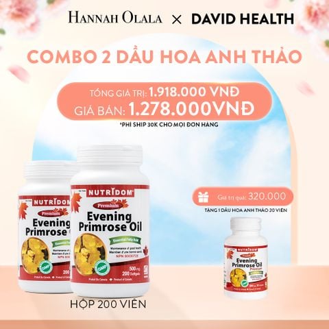  A204_DEAL 1: [FLASH DEAL] MUA 2 HỘP DẦU HOA ANH THẢO CHIỀU (200 VIÊN) + TẶNG 1 DẦU HOA ANH THẢO 30 VIÊN 