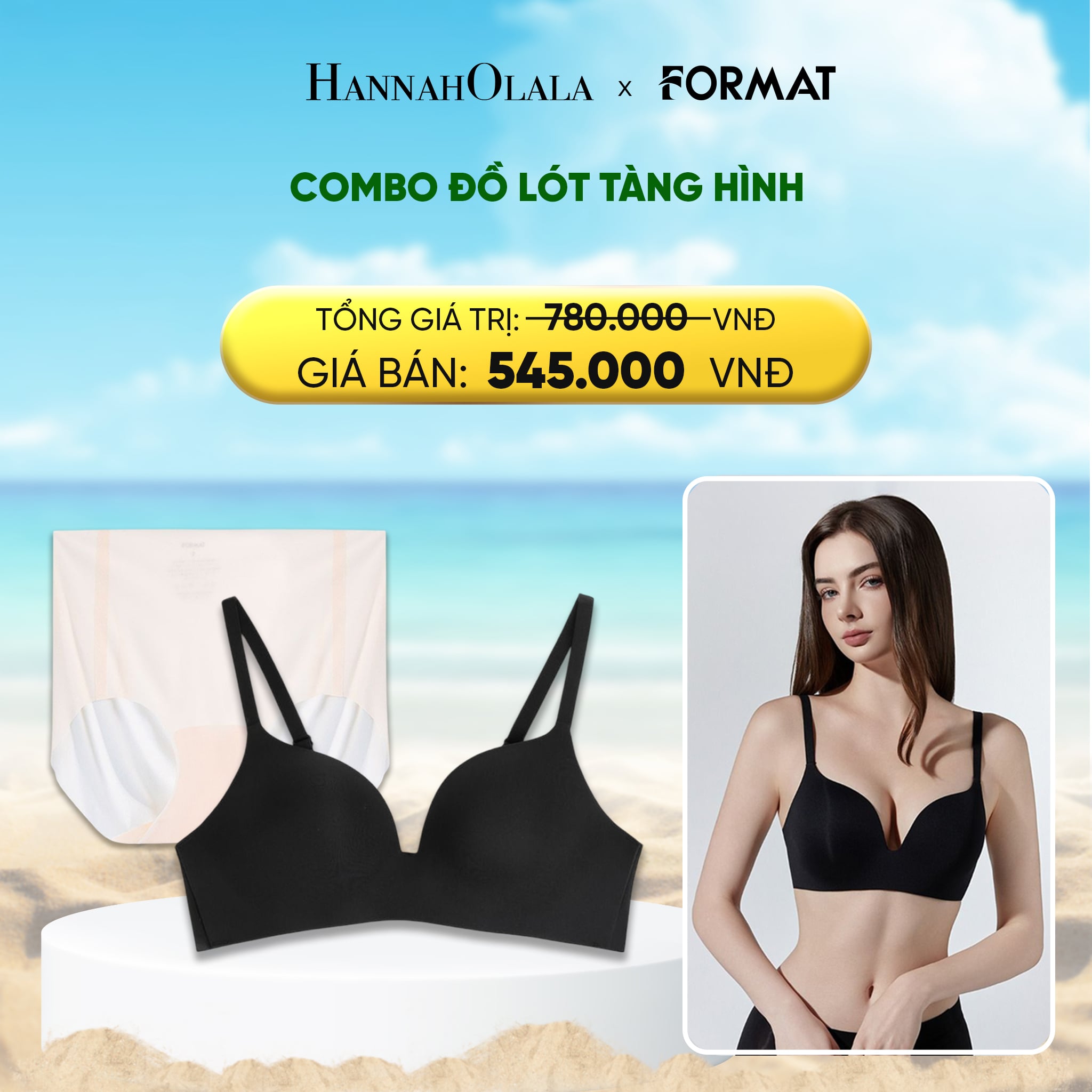  DEAL 4: COMBO ĐỒ LÓT TÀNG HÌNH 