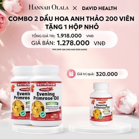  E850: DEAL 5 [FLASH DEAL]: MUA 2 HỘP DẦU HOA ANH THẢO CHIỀU (200 VIÊN) 